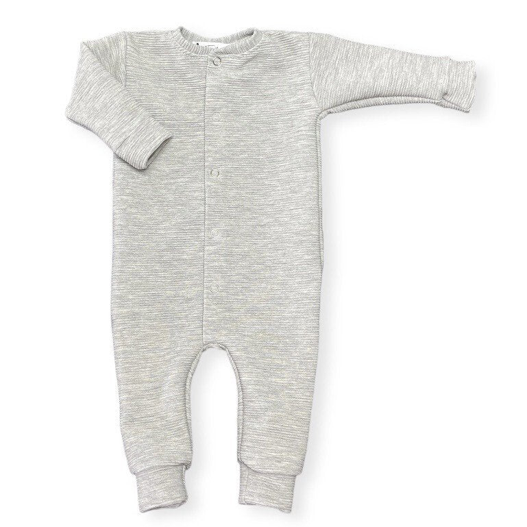 Boxpakje rib light grey melange - Smart Simple