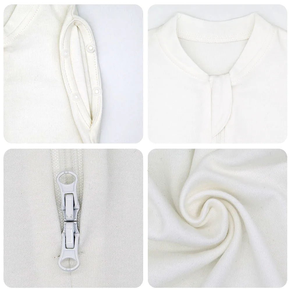 Newborn Thin Sleeveless Baby Swaddling Sleeping Bag 100% Cotton Summer Anti - Kick Quilt Baby Wrapping Sleeping Magic Device - Smart Simple