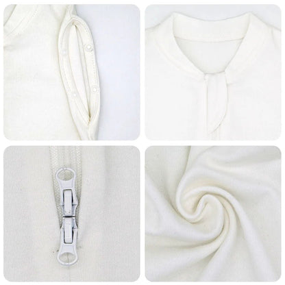 Newborn Thin Sleeveless Baby Swaddling Sleeping Bag 100% Cotton Summer Anti - Kick Quilt Baby Wrapping Sleeping Magic Device - Smart Simple