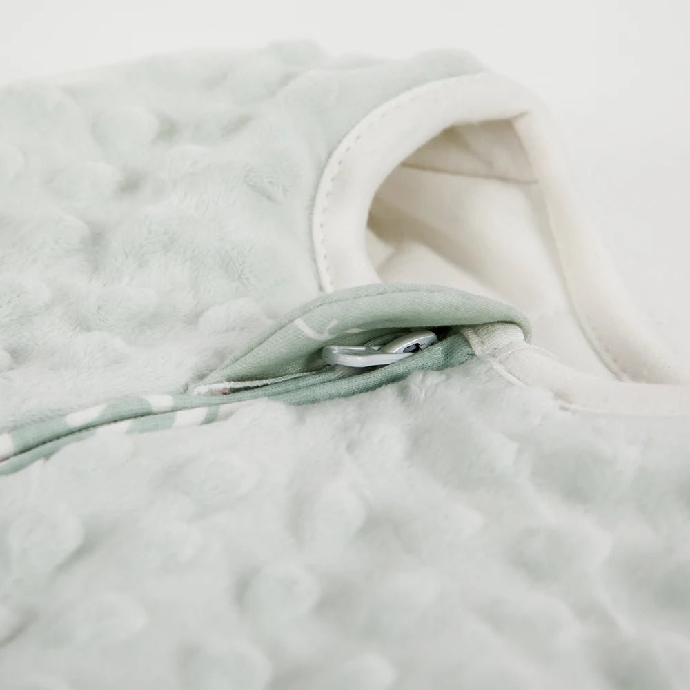 Sleep Sack 3 - 24 Months Warm Soft Doudou Patchwork 2.5Tog Keep Warm Sleeveless 2 - Ways Zipper Anti - Kick Blanket - Smart Simple