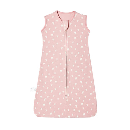 Sleeveless Vest Baby Sleeping Bag Cotton Thin Breathable Pajamas Anti - Kicking Cocoon for Newborn Envelope Sleep Sack Bedding - Smart Simple