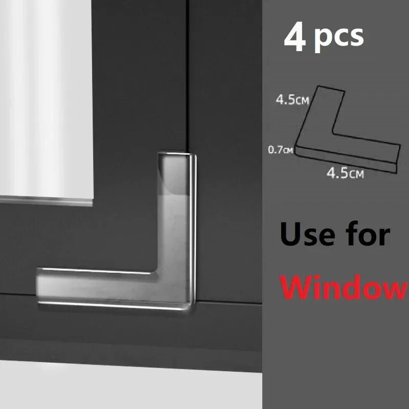 10PCS/4PCS Clear Anti - collision Coffee Table Furniture Corner Protectors Children's Soft Corner Sheathing Living Room Decor - Smart Simple