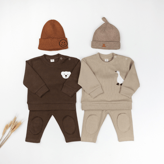 Annie & Charles® Baby pak biologisch katoen – gans motief