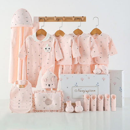 Babykleding Cadeauset – 100% Katoen, Voor Pasgeborenen (16 t/m 24 - delig) - Smart Simple