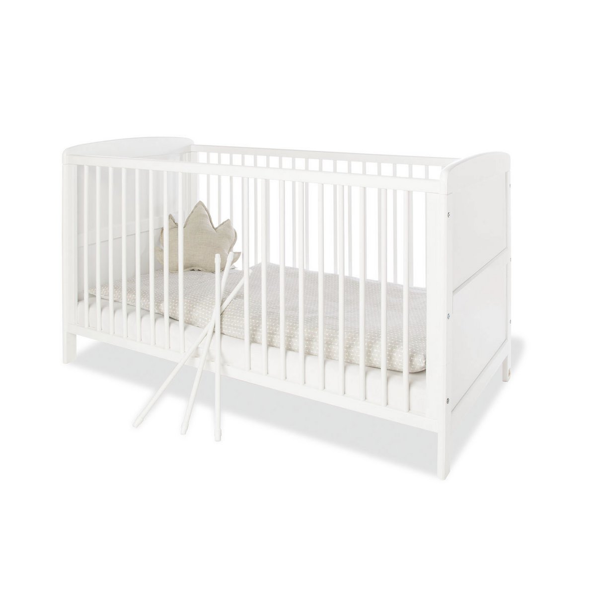 Startset 'Viktoria' breed2 - delig: ledikantbed, brede commode - Smart Simple