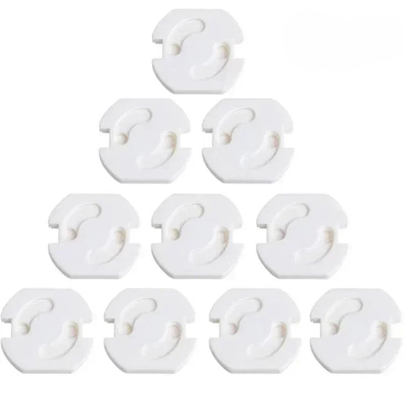 Stopcontact Beschermers – 10 Stuks Veiligheids Afdekplaatjes voor Baby’s - Smart Simple