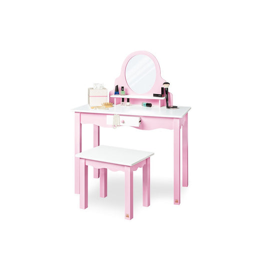 Kinderkaptafel 'Jasmin', incl. stoel - Smart Simple