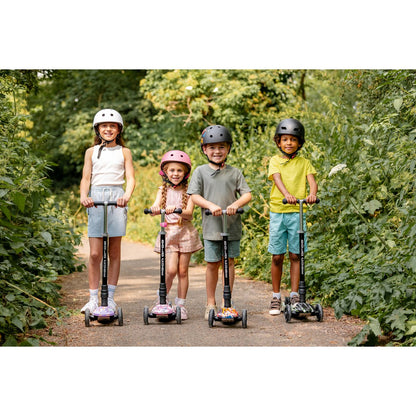 BOLDCUBE Kinderstep met 3 wielen - Unicorn Land - voor jongens & meisjes van 5 - 10  jaar