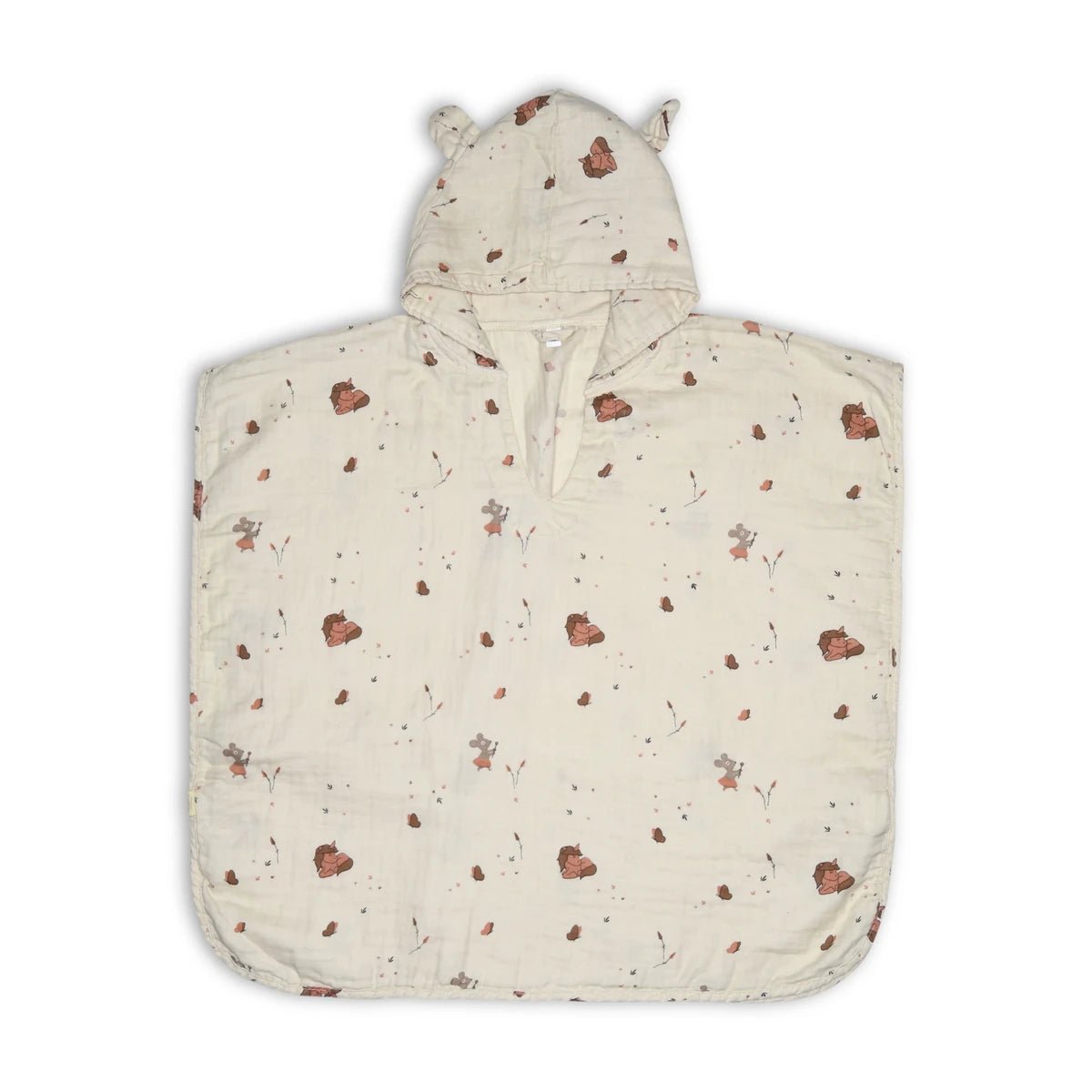 Flor poncho - creme eenhoorn - Smart Simple