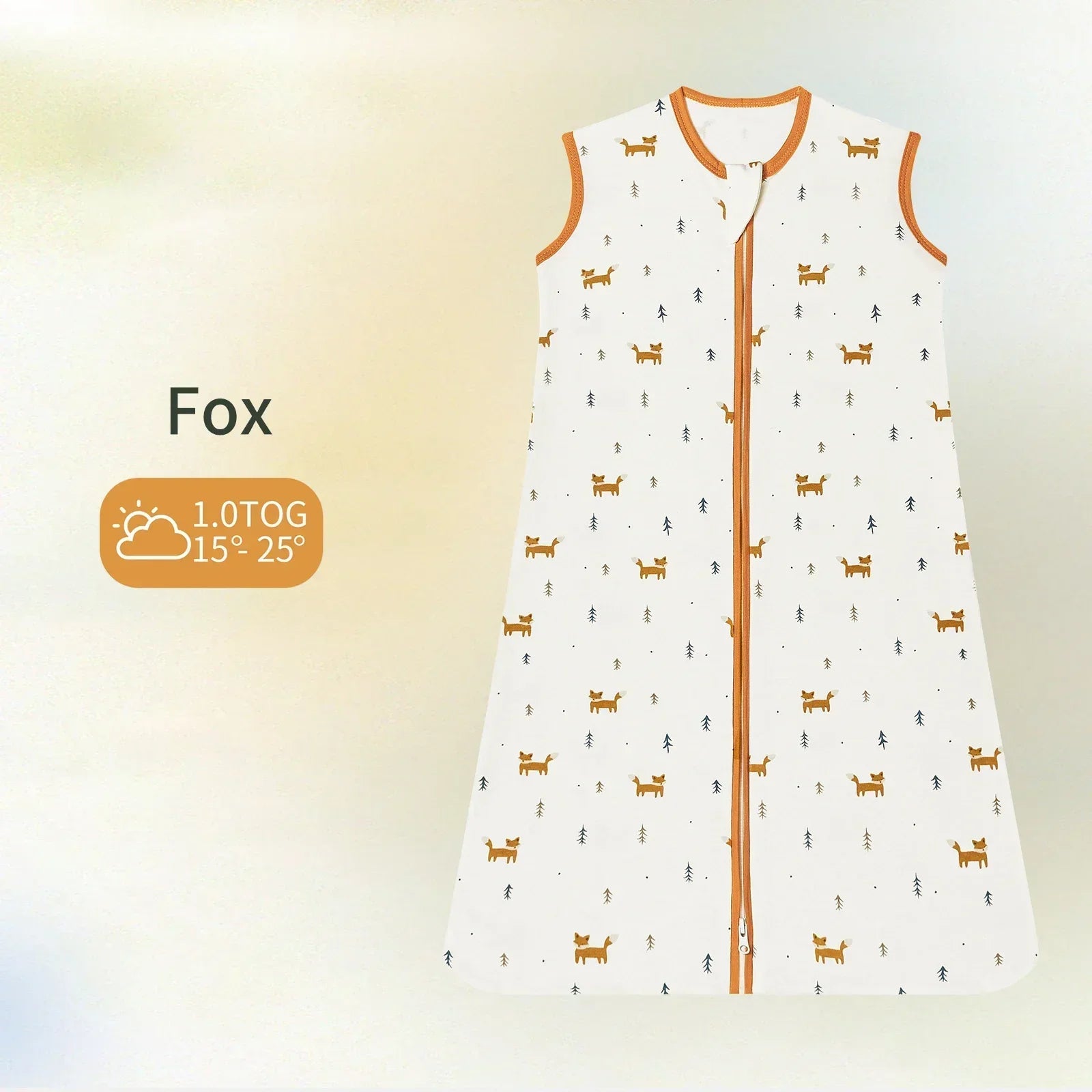 Baby Sleeping Bag Summer Thin Baby Sleepsack Kids Sleepwear Anti - Kick Blanket 3 - 18Months Animal Cartoon Print 100% Cotton - Smart Simple