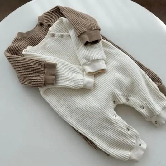 Annie & Charles® - Baby jumpsuit wafelpiqué katoen