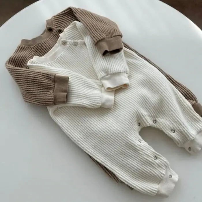 Annie & Charles® - Baby jumpsuit wafelpiqué katoen