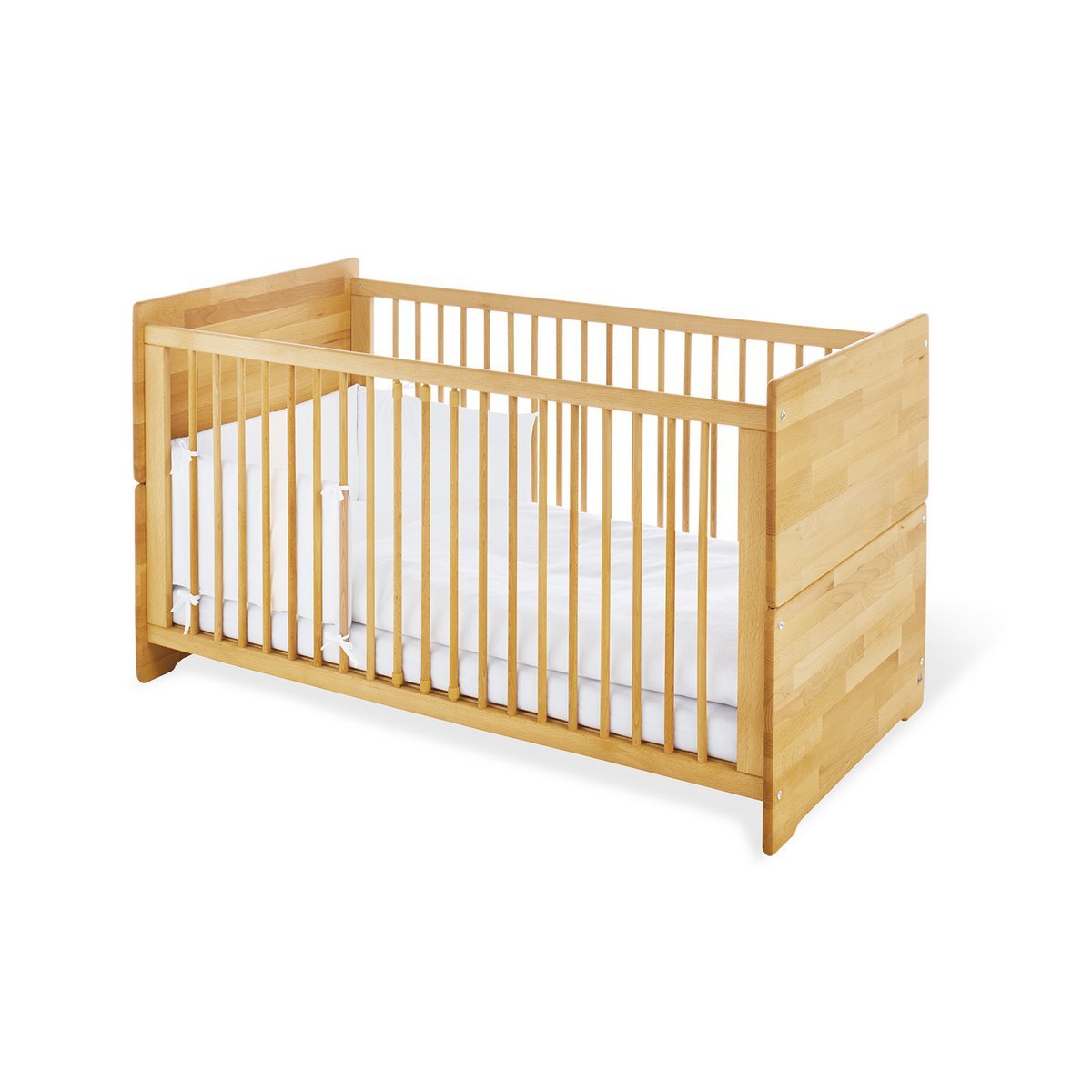 Kwekerij 'Natura' breed 3 delen: ledikant, brede commode, 2 - deurs kledingkast - Smart Simple