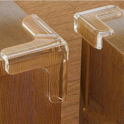 10PCS/4PCS Clear Anti - collision Coffee Table Furniture Corner Protectors Children's Soft Corner Sheathing Living Room Decor - Smart Simple