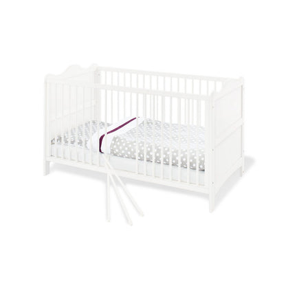 Kwekerij 'Florentina' extra breed groot 3 delen: ledikant, extra brede commode, grote kledingkast - Smart Simple