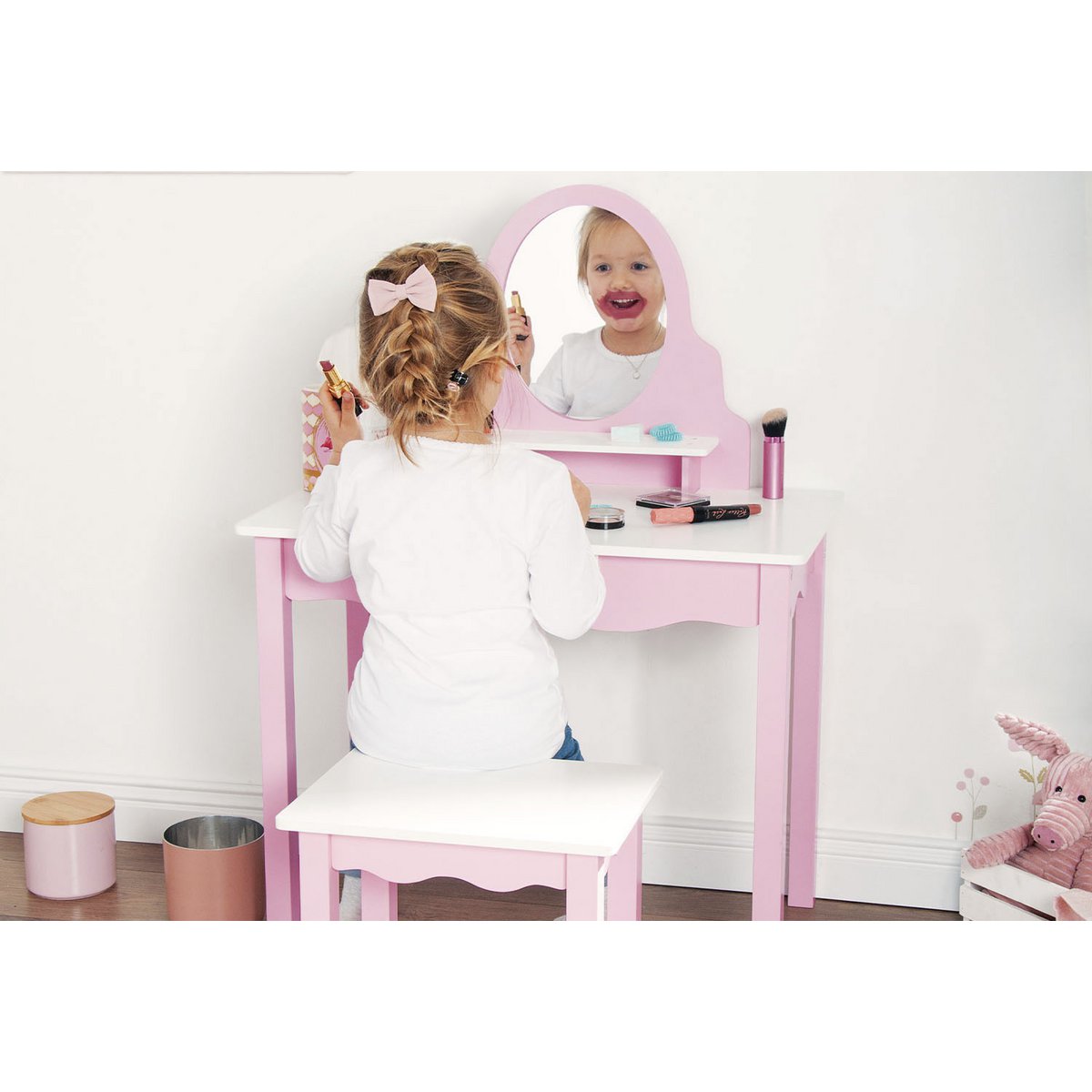 Kinderkaptafel 'Jasmin', incl. stoel - Smart Simple