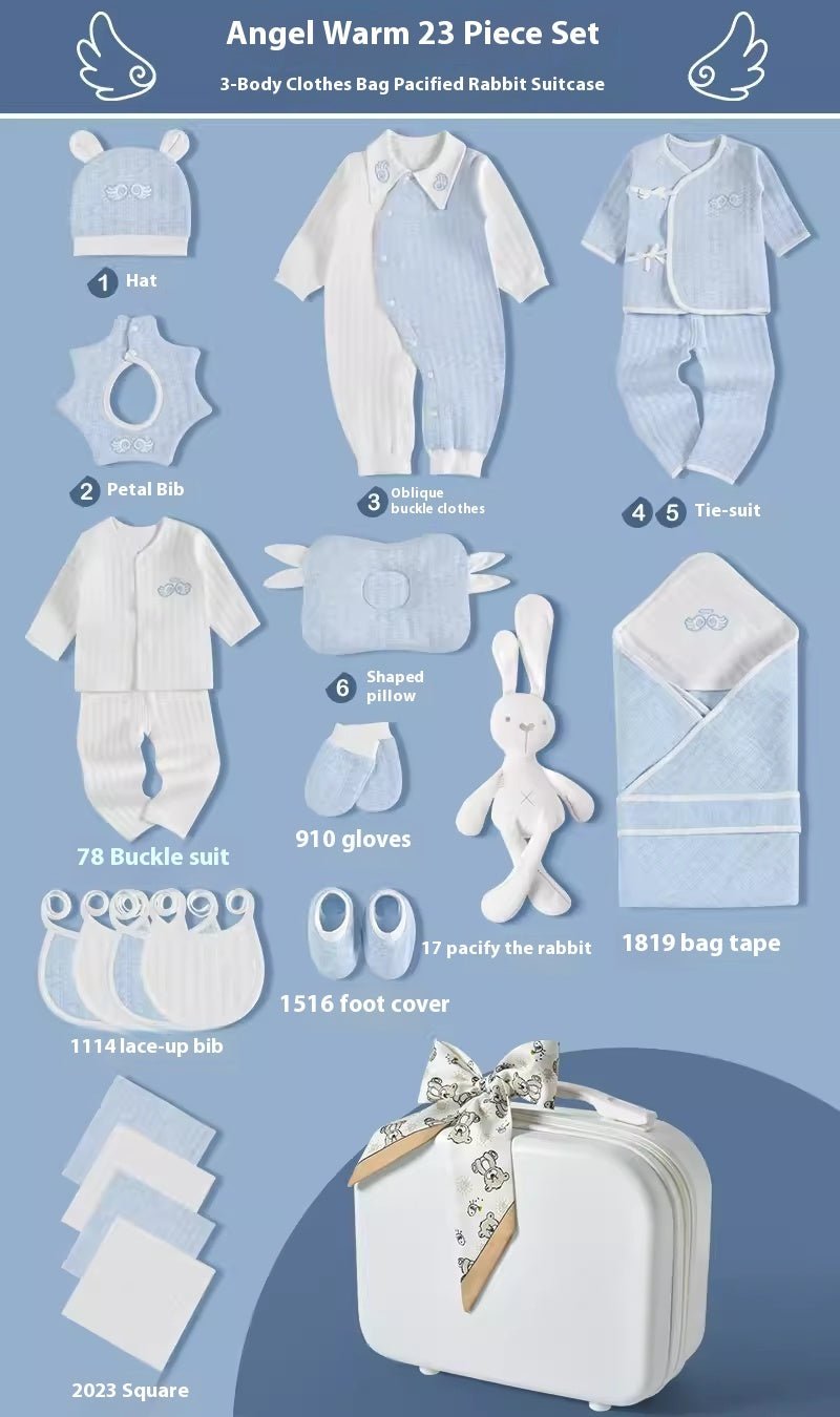 Premium Newborn Cadeauset – Babykleding in Luxe Geschenkdoos - Smart Simple
