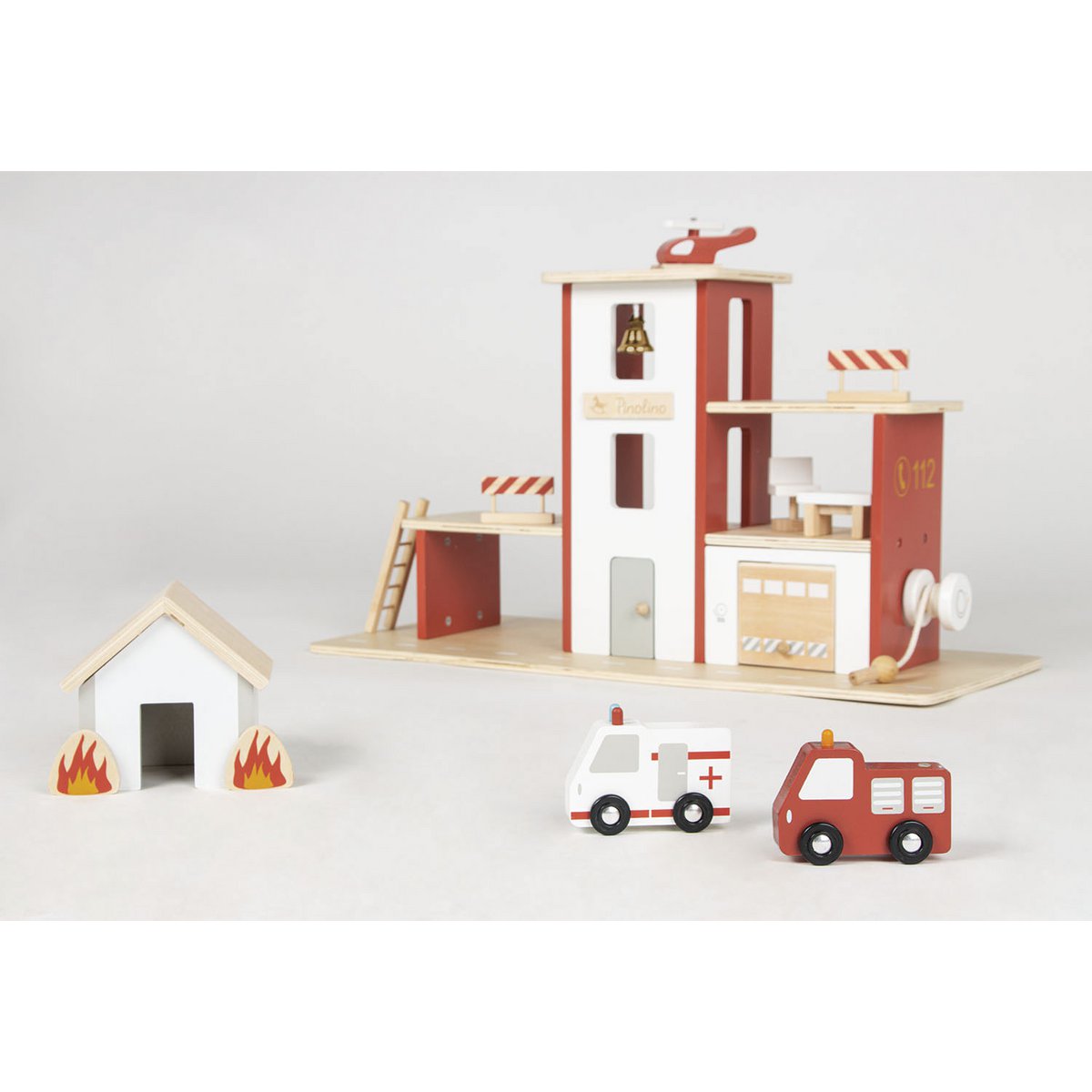 Brandweerkazerne 'Ben' incl. accessoires - Smart Simple