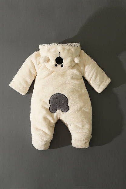 Baby Herfst Romper – Warm Éénstukje voor Buiten