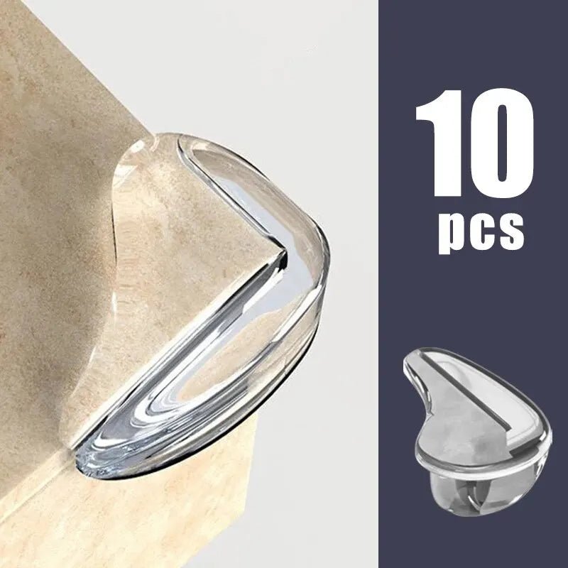 10PCS/4PCS Clear Anti - collision Coffee Table Furniture Corner Protectors Children's Soft Corner Sheathing Living Room Decor - Smart Simple