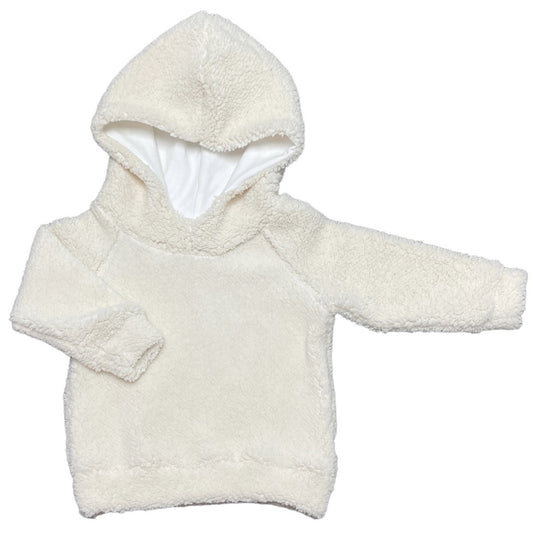 Hoodie teddy natural – warme en comfortabele baby hoodie