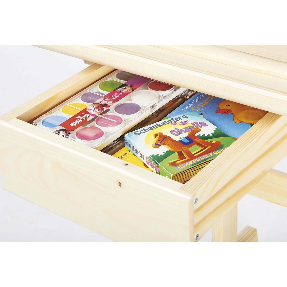 Kinderbureau 'Lena', blank gelakt - Smart Simple