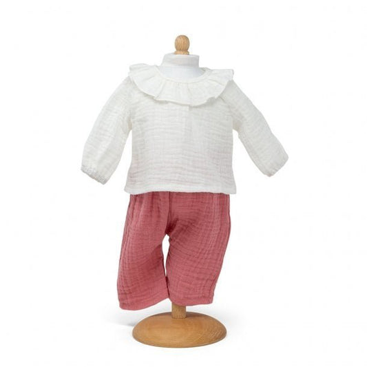 Blouse met ruches en broek 29 - 32cm - Smart Simple