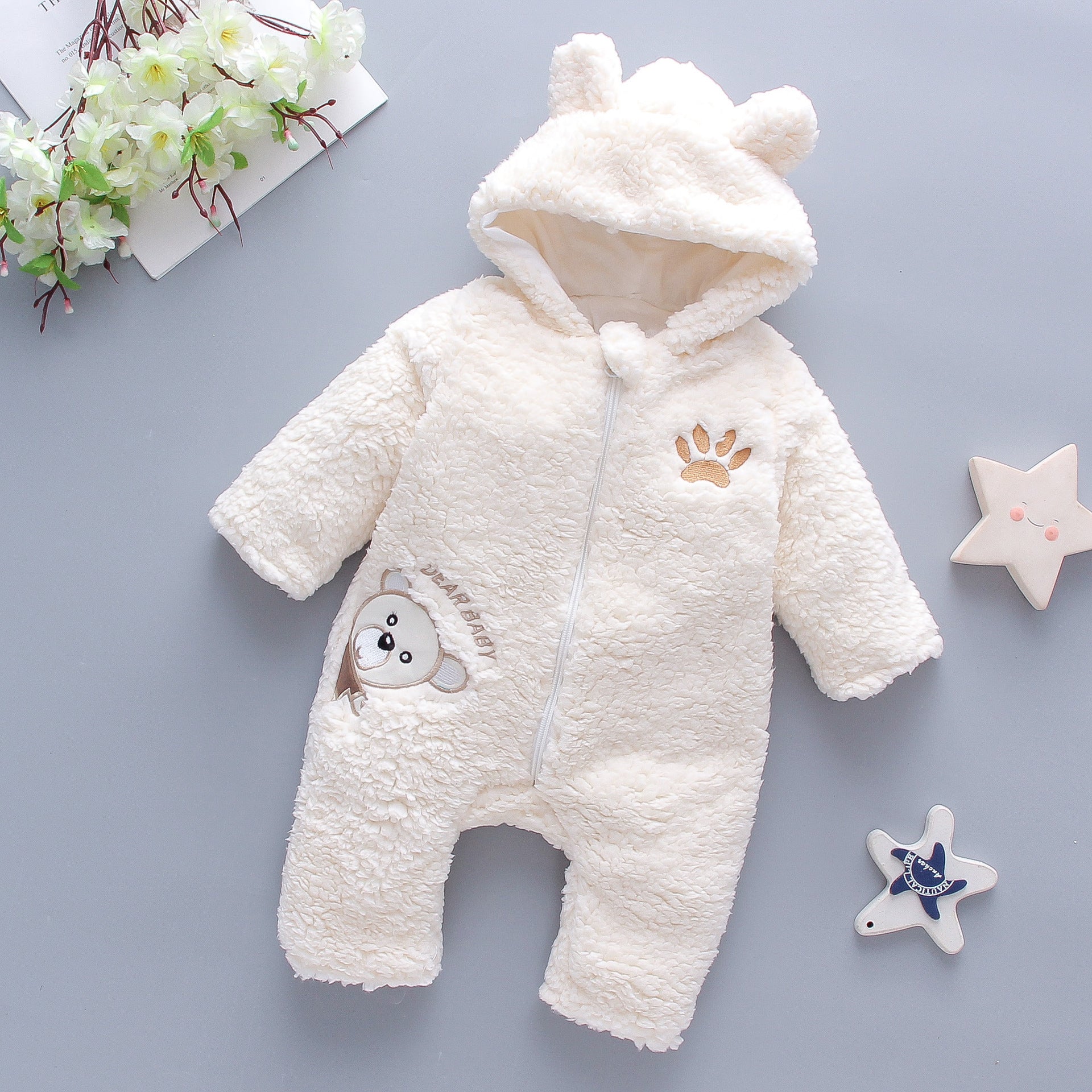 Katoenen Baby Romper – Winter - Smart Simple