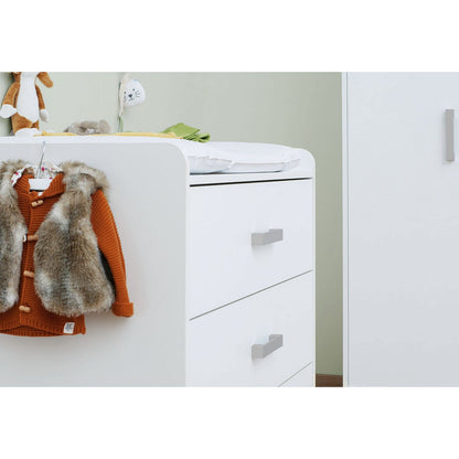 Startset 'Viktoria' breed2 - delig: ledikantbed, brede commode - Smart Simple
