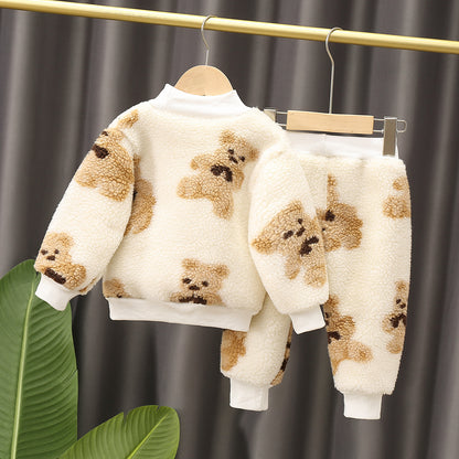 Baby Jongensset – Westerse Herfst/Winter Trainingspak (2-delig)