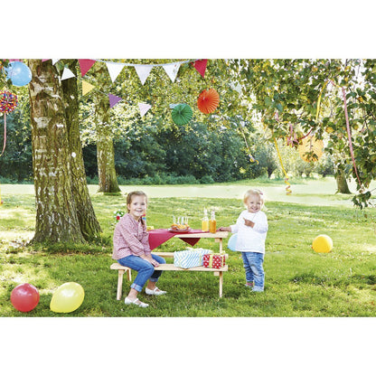 Kinderpicknickbank 'Nicki für 4', naturel - Smart Simple