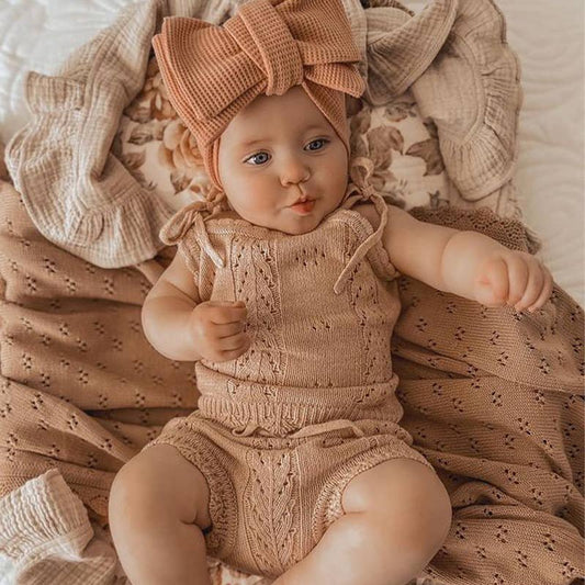Annie & Charles® babykledingset van fijngebreid katoen - Smart Simple