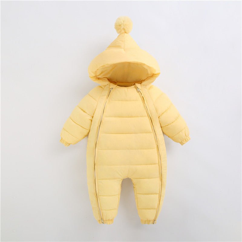 Newborn katoenen jas – warme babyjas met capuchon