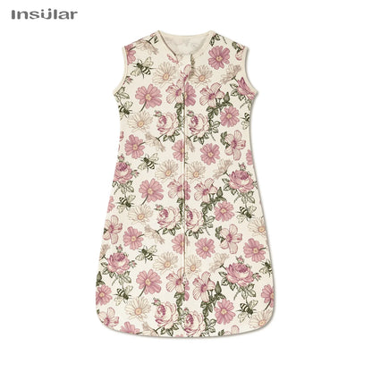 Sleeveless Vest Baby Sleeping Bag Cotton Thin Breathable Pajamas Anti - Kicking Cocoon for Newborn Envelope Sleep Sack Bedding - Smart Simple
