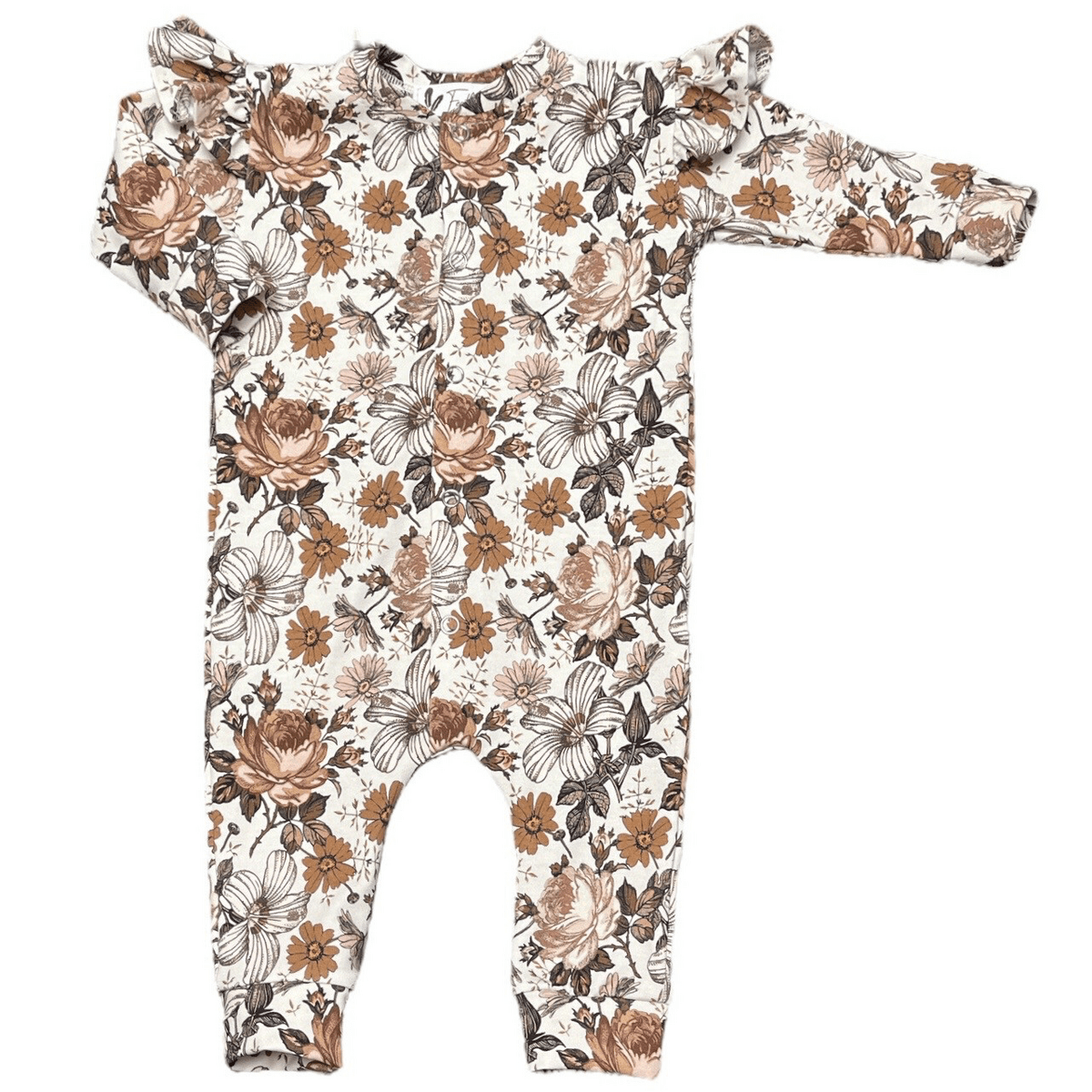 Boxpakje ruffle english garden brown - Smart Simple
