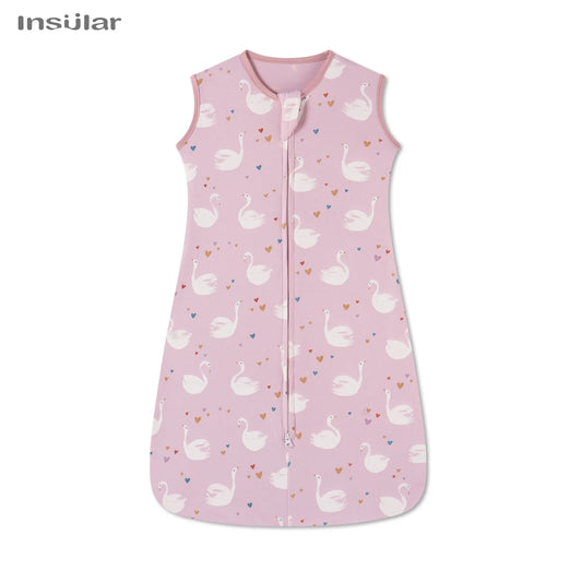 Sleeveless Vest Baby Sleeping Bag Cotton Thin Breathable Pajamas Anti - Kicking Cocoon for Newborn Envelope Sleep Sack Bedding - Smart Simple