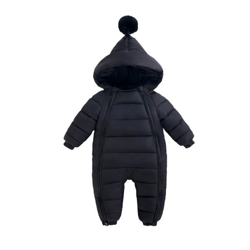 Newborn katoenen jas – warme babyjas met capuchon