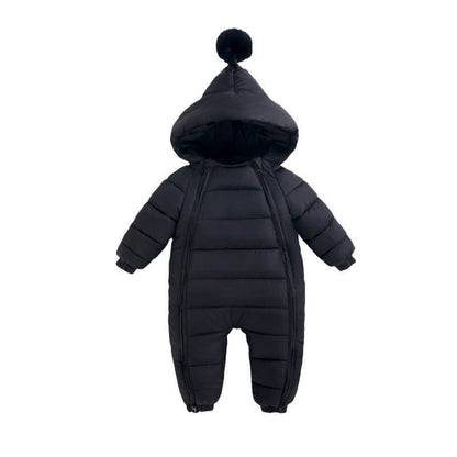 Newborn katoenen jas – warme babyjas met capuchon