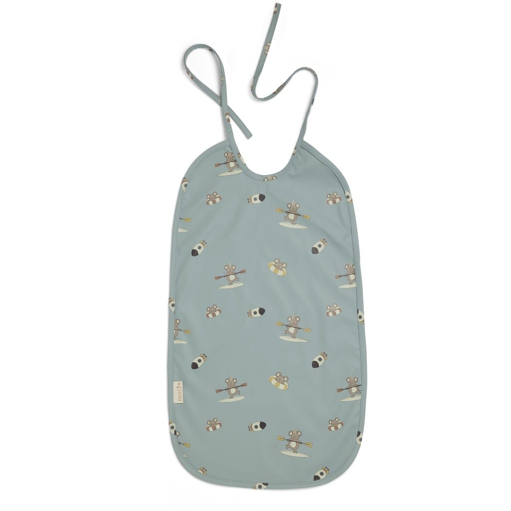 Alberte lang slabbetje gecoat - surfer - Smart Simple