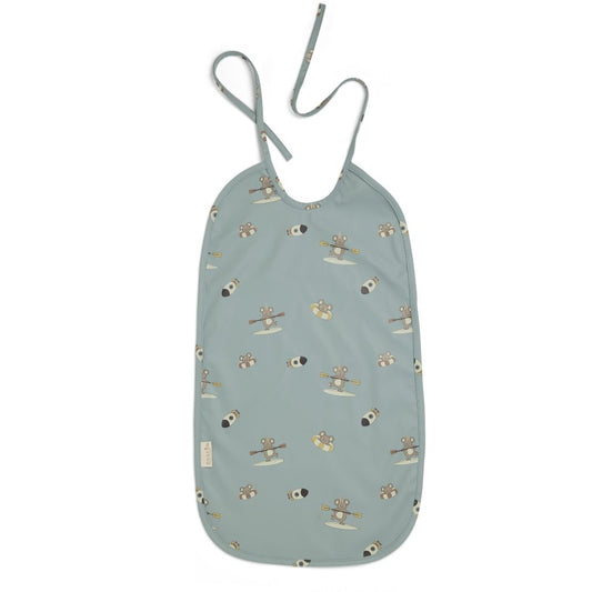 Alberte lang slabbetje gecoat - surfer - Smart Simple
