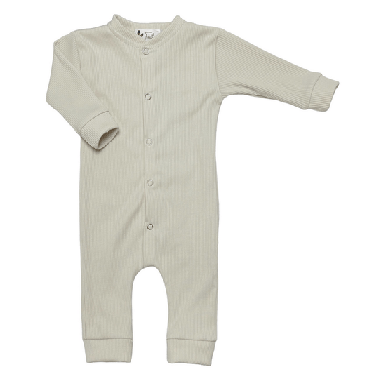 Boxpakje rib jersey natural beige - Smart Simple