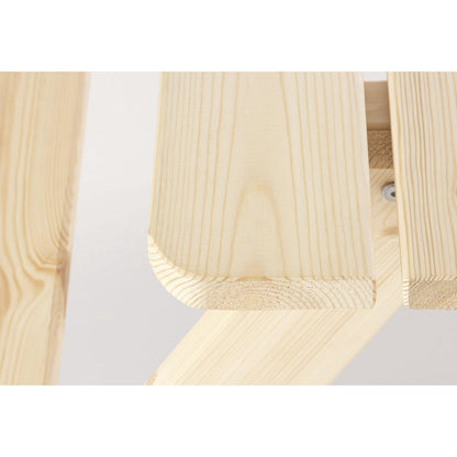 Kinderpicknickbank 'Nicki für 4 Maxi' naturel - Smart Simple