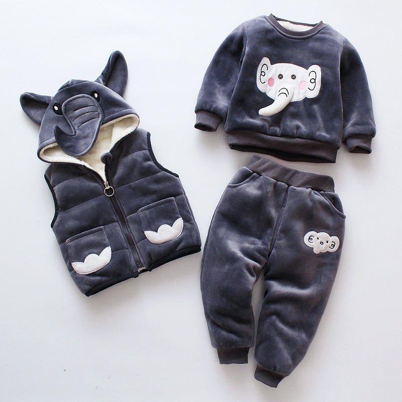 Winterset Baby – Driedelige Warme Outfit voor Jongens en Meisjes