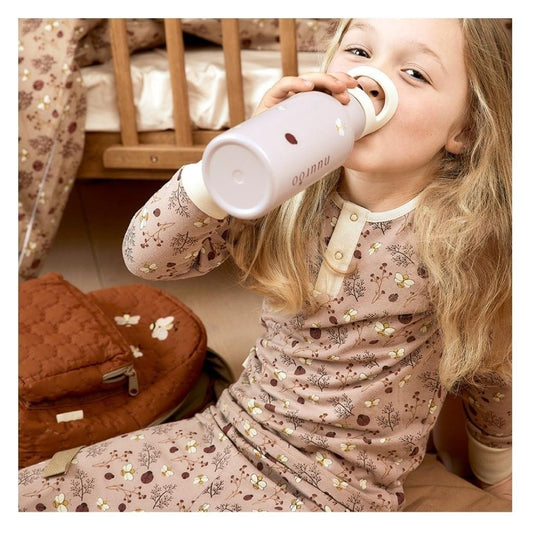 Sara nachtkleding - Zand - Bloemenbij - Smart Simple