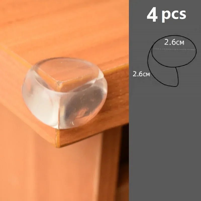 10PCS/4PCS Clear Anti - collision Coffee Table Furniture Corner Protectors Children's Soft Corner Sheathing Living Room Decor - Smart Simple