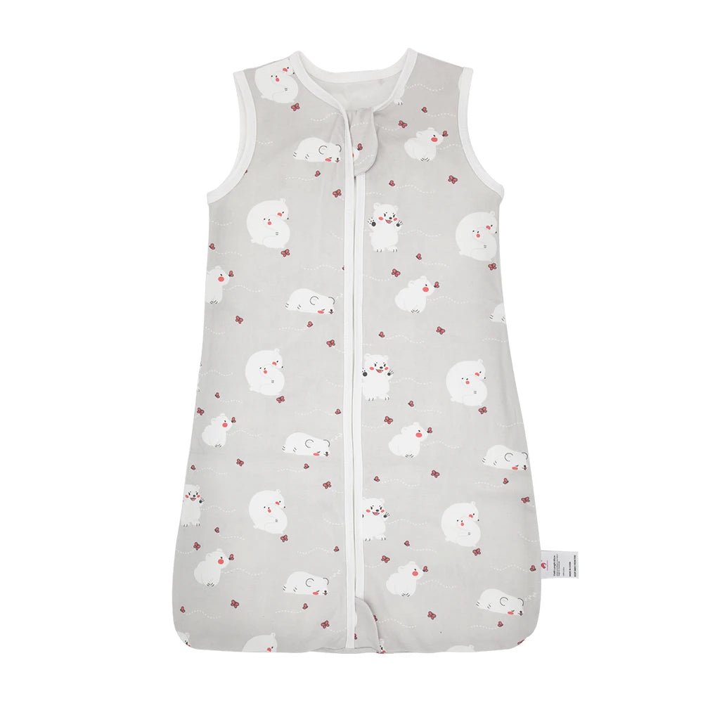 Baby Sleeping Bag Summer Thin Baby Sleepsack Kids Sleepwear Anti - Kick Blanket 3 - 18Months Stars Sky Cartoon Print 100% Cotton - Smart Simple