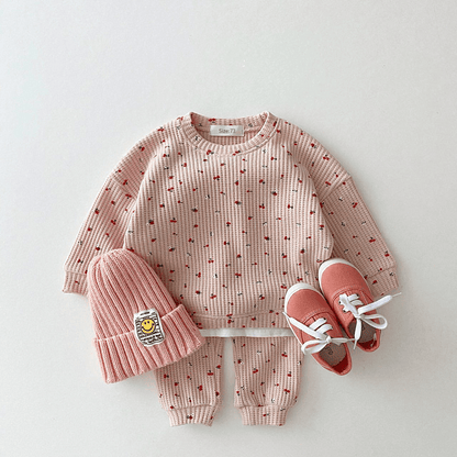 Annie & Charles® Joggerset CHERRY - Smart Simple