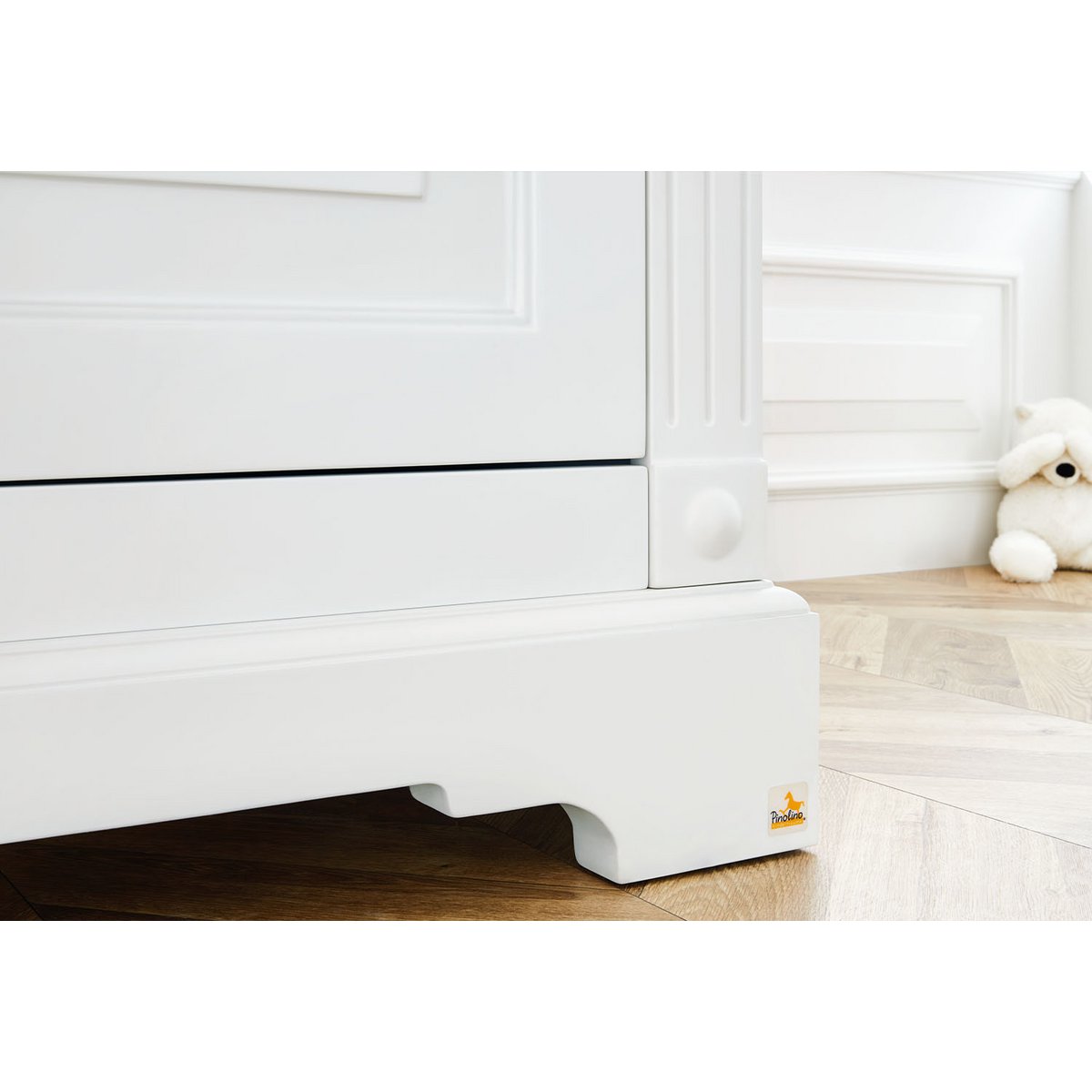 Kwekerij 'Emilia' extra breed 3 delen: ledikant, extra brede commode, 2 - deurs kledingkast - Smart Simple