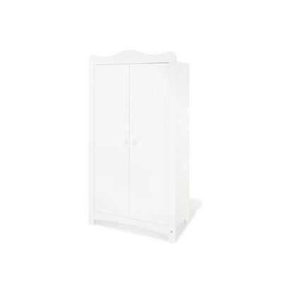 Kwekerij 'Florentina' breed 3 delen: ledikant, brede commode, 2 - deurs kledingkast - Smart Simple