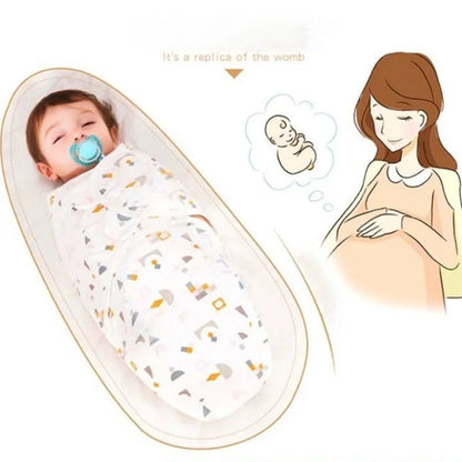 Cozy Infant Sleep Sack with Cute Animal Design - Adjustable Tightness, Soft Blanket, Cotton Material - Smart Simple